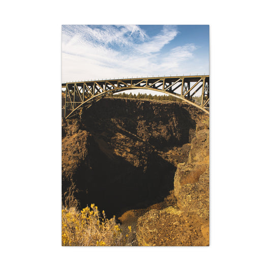 Crooked River Bridge Canvas