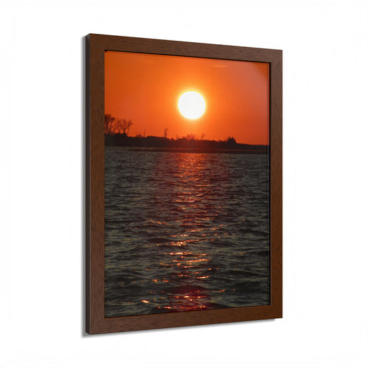 Reflections Of Tranquility Wood Framed Print