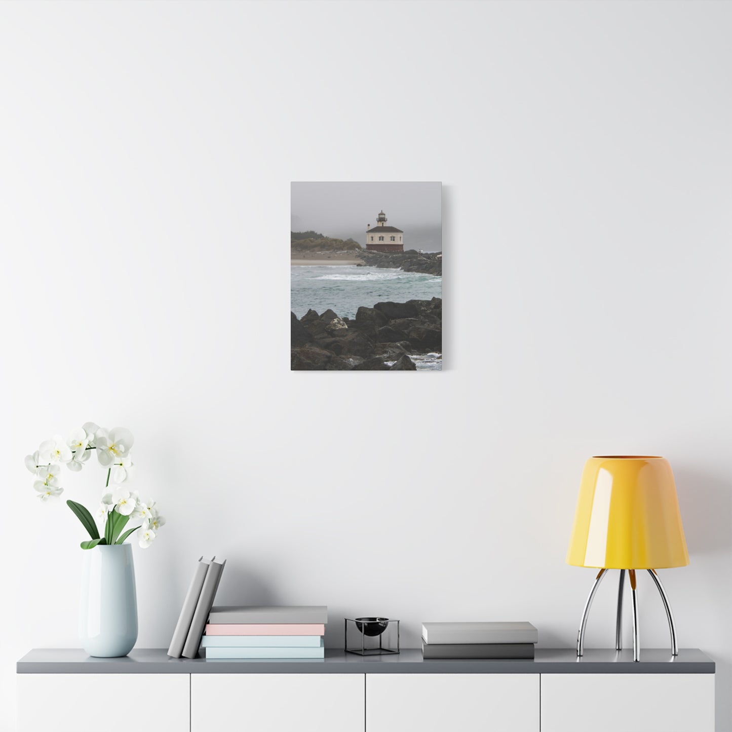 Sentinel In The Gray | Canvas