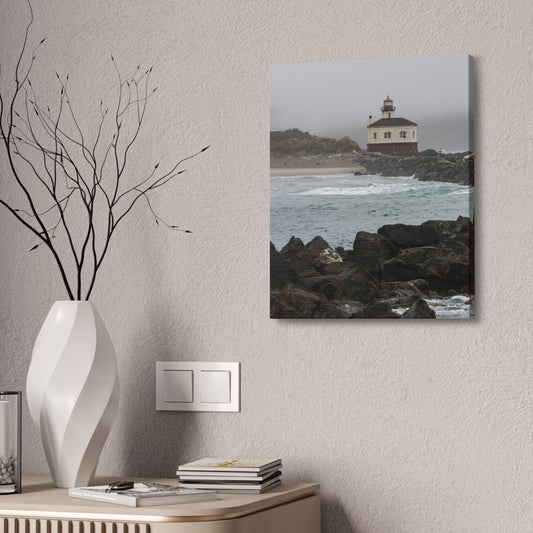 Sentinel In The Gray | Canvas