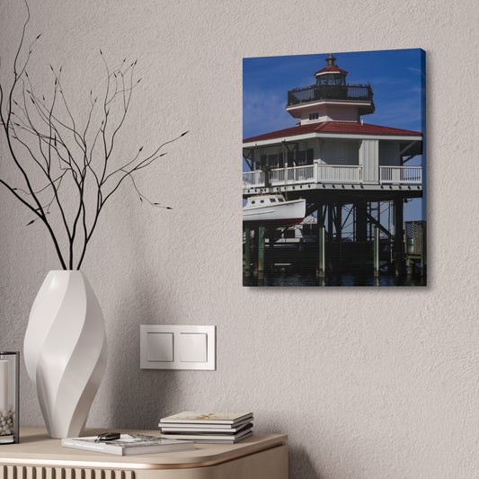The Choptank River Lighthouse 2 Canvas