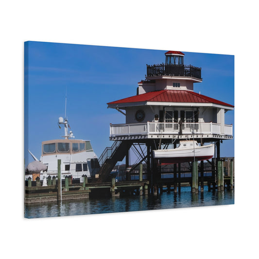 The Choptank River Lighthouse Canvas