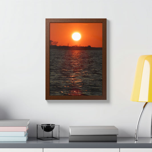 Reflections Of Tranquility Wood Framed Print