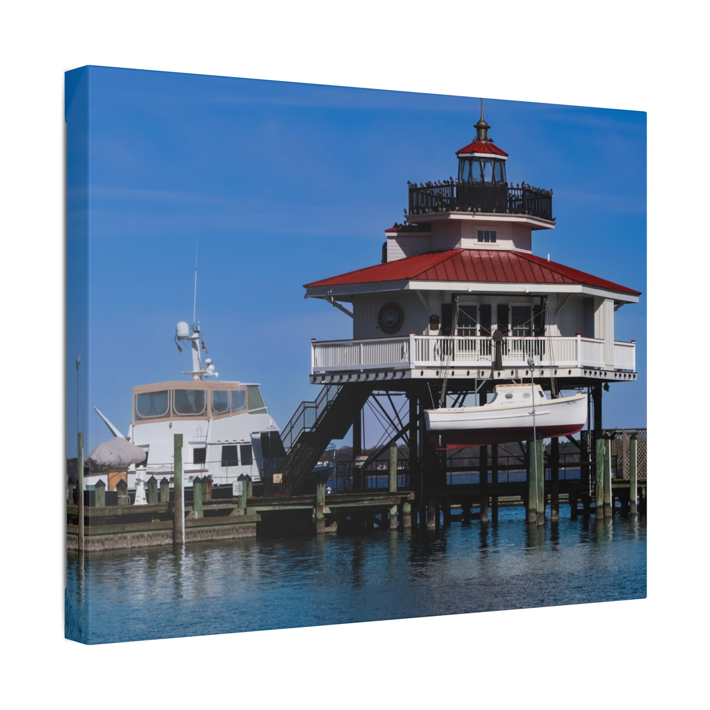 The Choptank River Lighthouse | Canvas