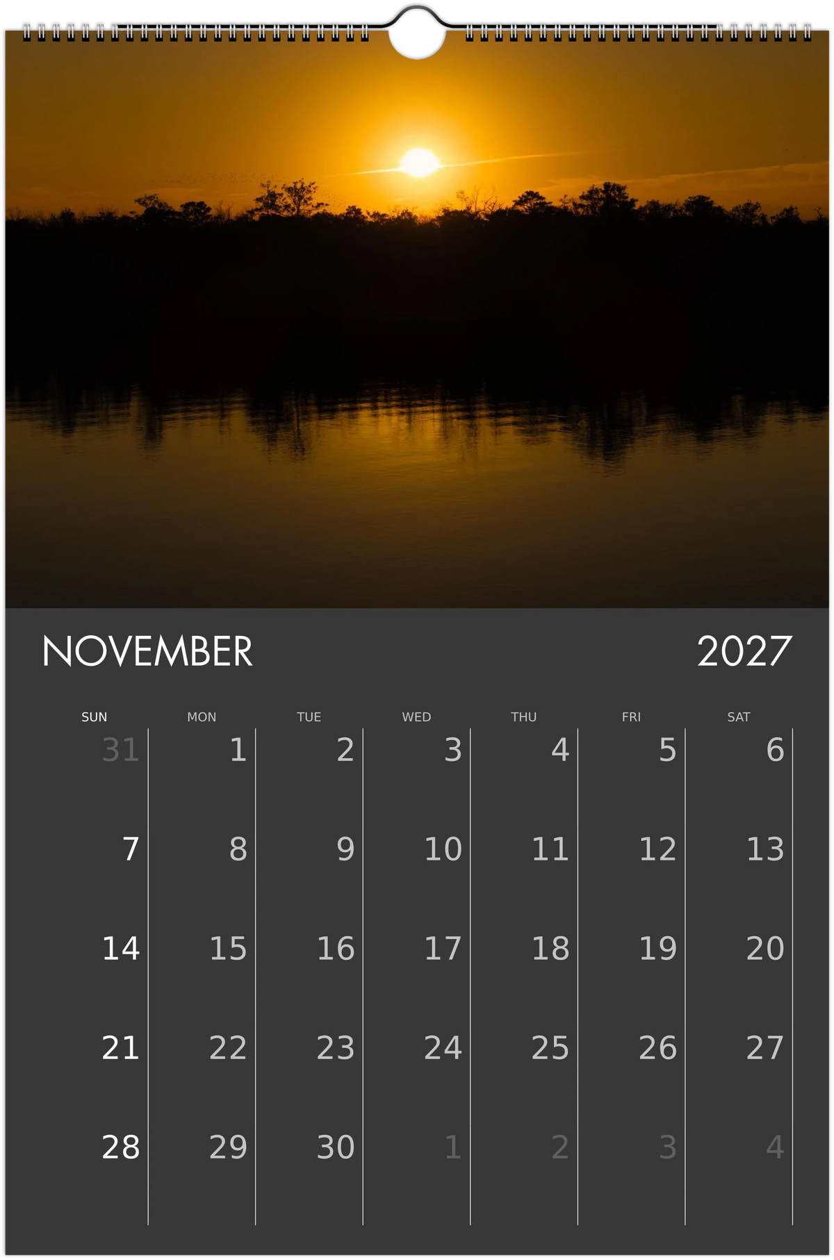 Eastern Shore 2027 Calendar