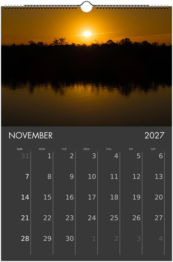 Eastern Shore 2027 Calendar