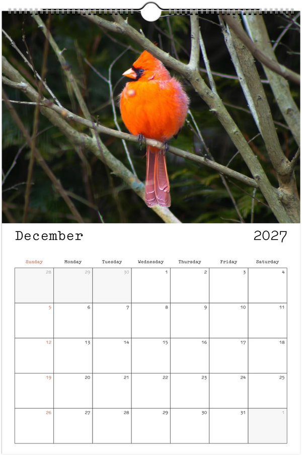 Eastern Shore 2027 Calendar