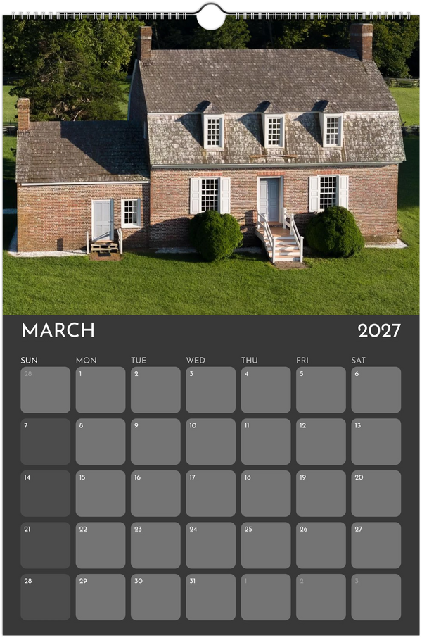 Eastern Shore 2027 Calendar
