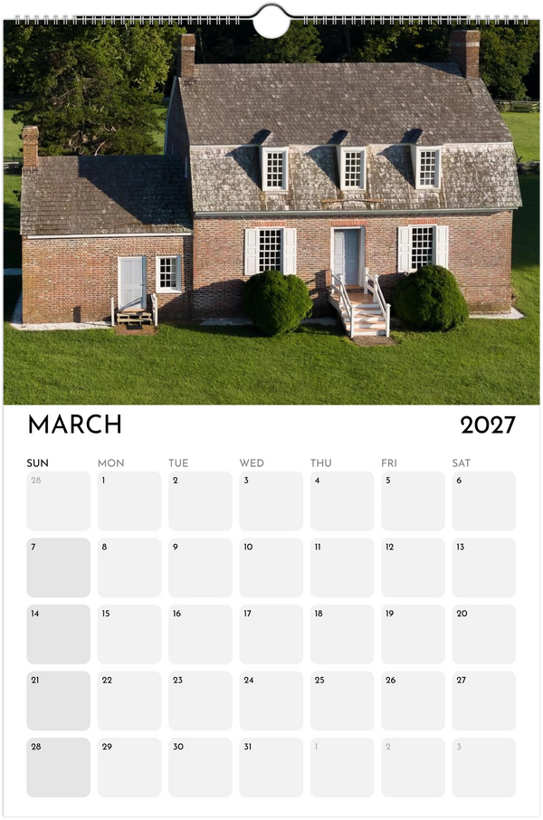 Eastern Shore 2027 Calendar