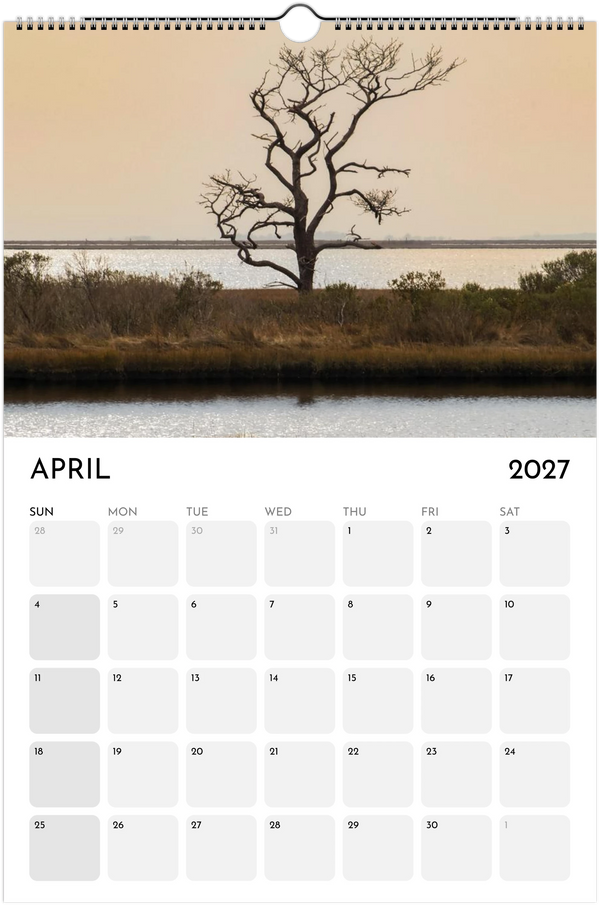 Eastern Shore 2027 Calendar