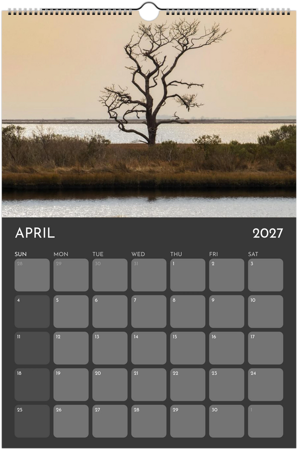 Eastern Shore 2027 Calendar