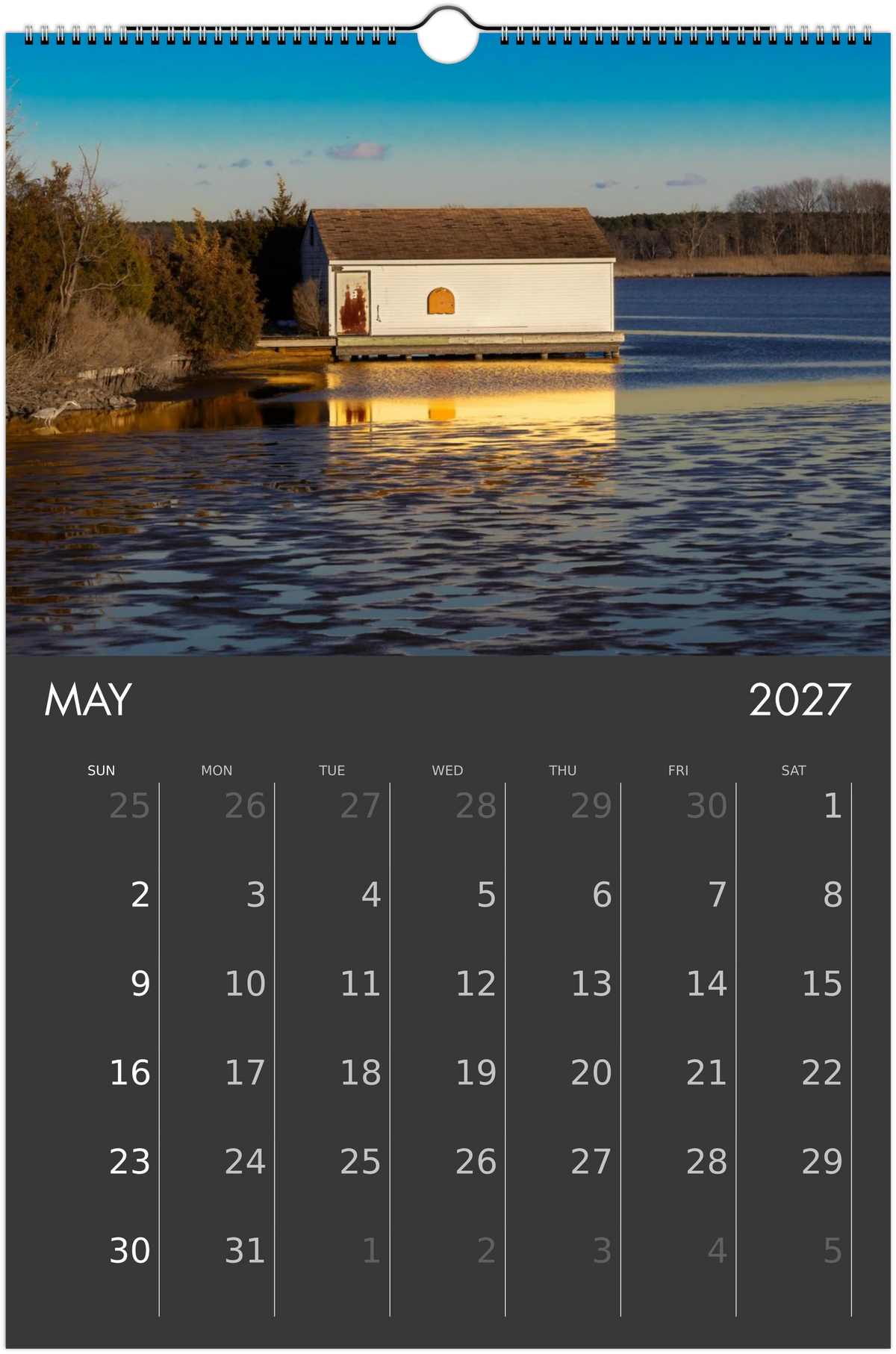 Eastern Shore 2027 Calendar