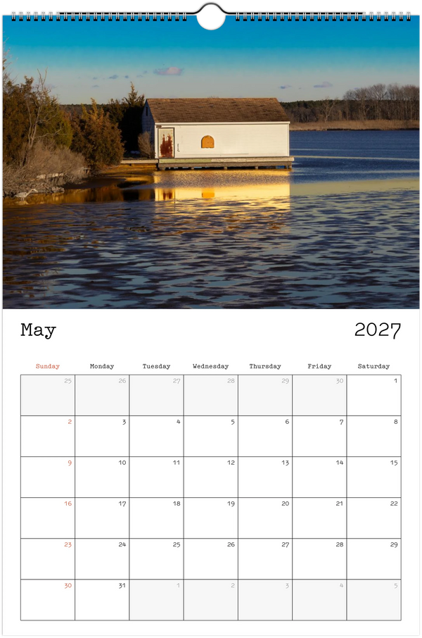 Eastern Shore 2027 Calendar