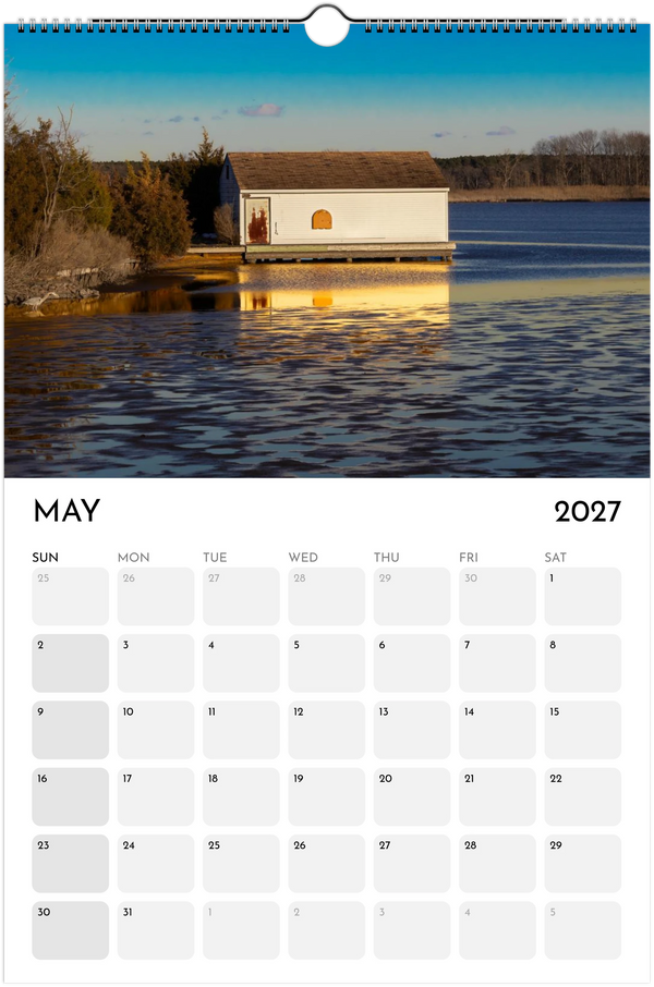 Eastern Shore 2027 Calendar