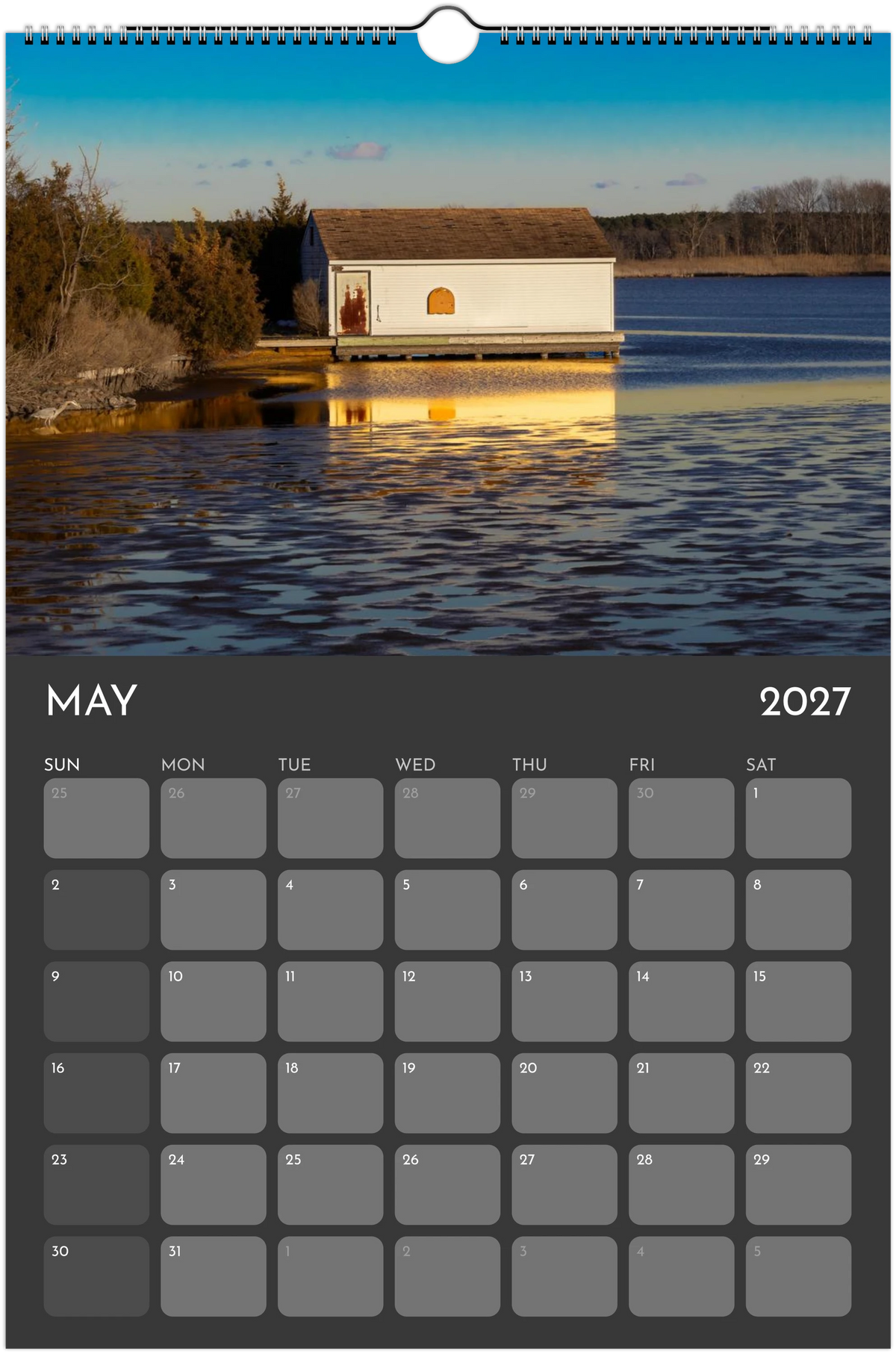 Eastern Shore 2027 Calendar