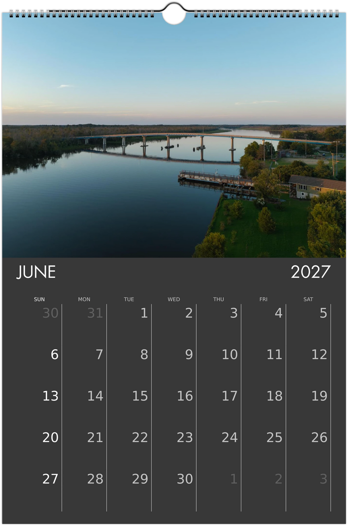 Eastern Shore 2027 Calendar