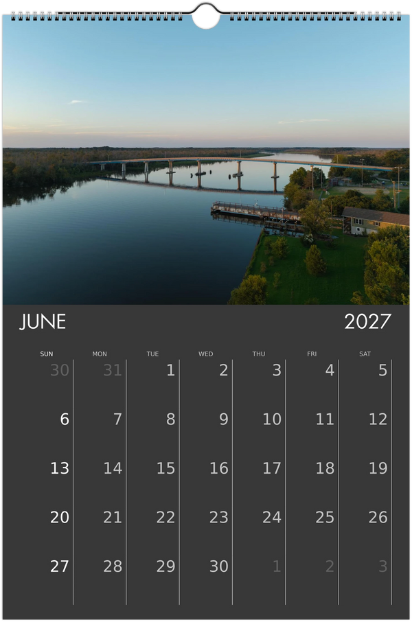 Eastern Shore 2027 Calendar