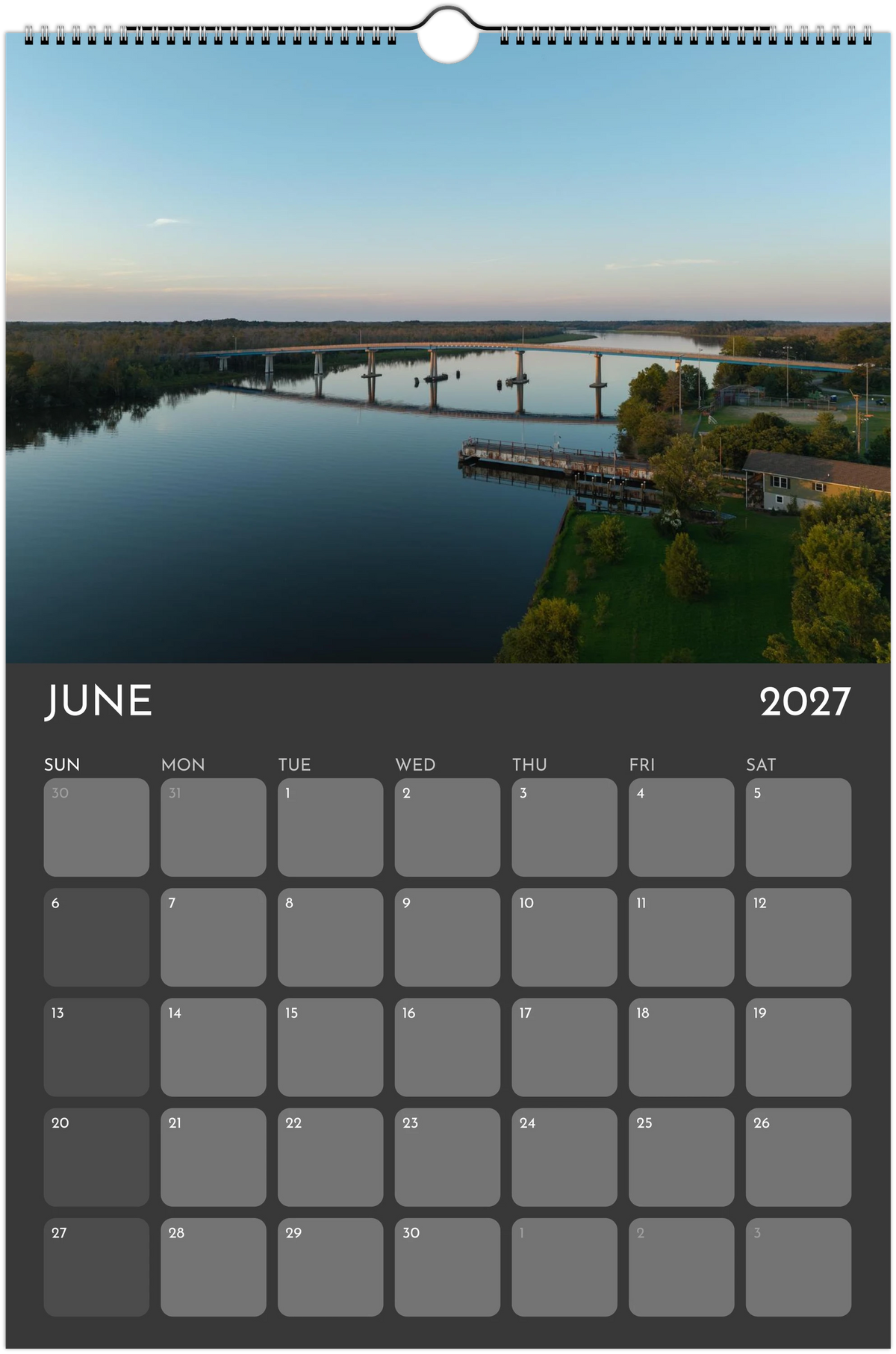 Eastern Shore 2027 Calendar