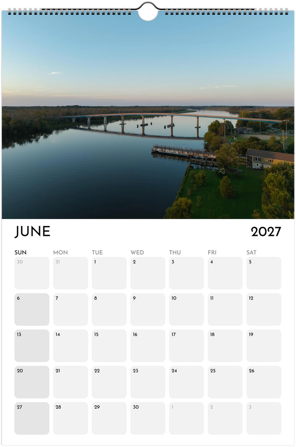 Eastern Shore 2027 Calendar