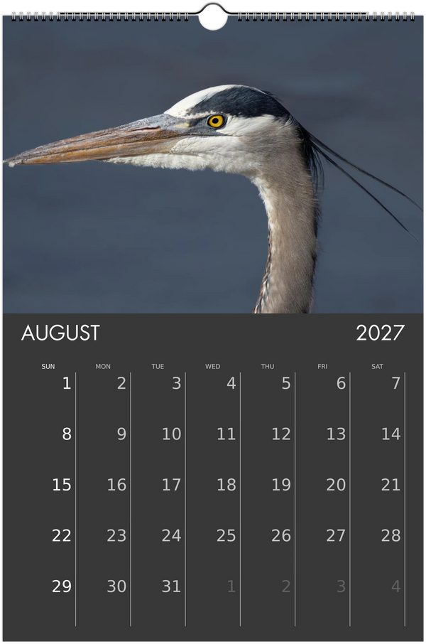 Eastern Shore 2027 Calendar
