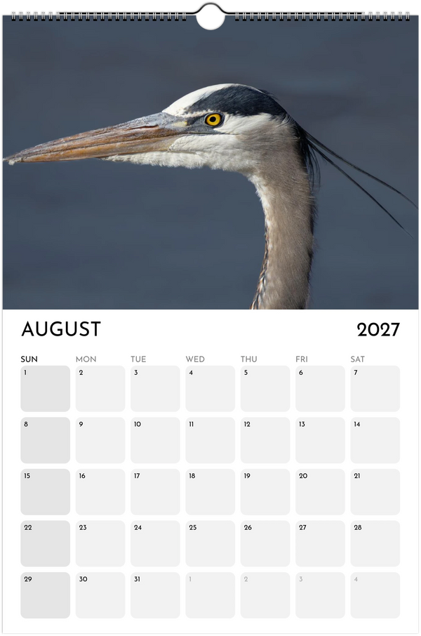 Eastern Shore 2027 Calendar
