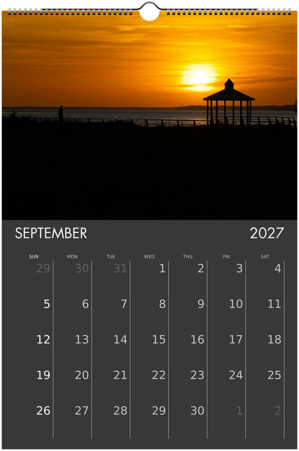 Eastern Shore 2027 Calendar