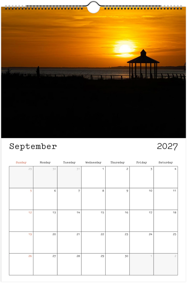 Eastern Shore 2027 Calendar