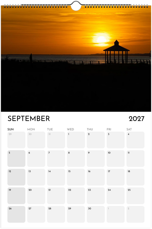 Eastern Shore 2027 Calendar